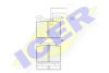 ICER 180532 Brake Pad Set, disc brake